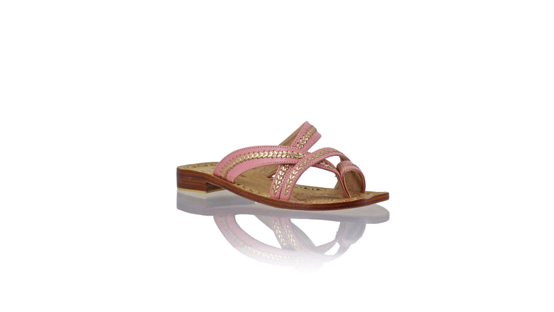 Edo No Strap 20mm Flat - Soft Pink & Gold