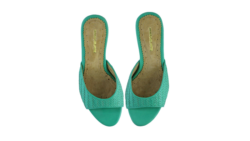 Gita Woven 80mm Wedges - Tosca