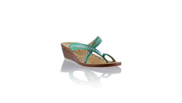 Romance no strap 35mm Wedges - Tosca & Silver