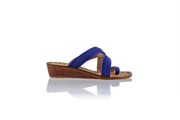 Batu 35mm Wedges - Royal Blue