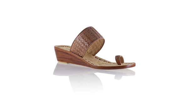 Arini 35mm Wedge Woven - Mocca