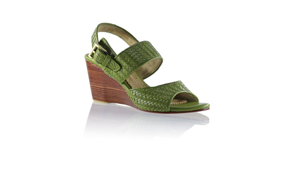 Danny 80mm Wedges - Light Olive