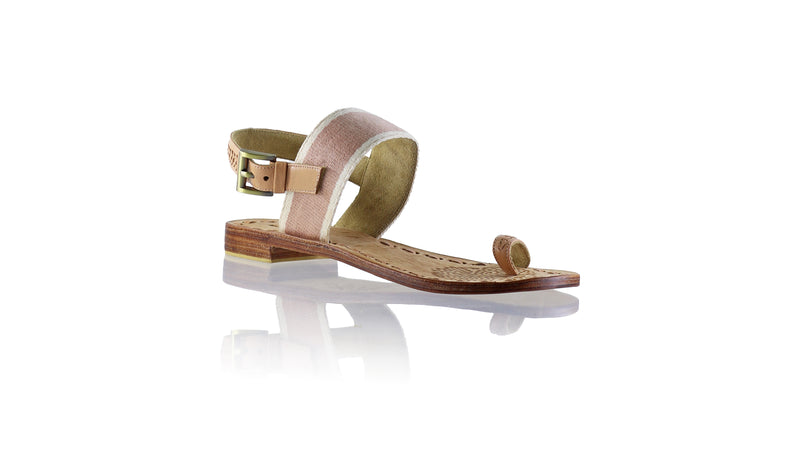 Prana 20mm Flat - Baby Pink & Baby Pink Ribborn