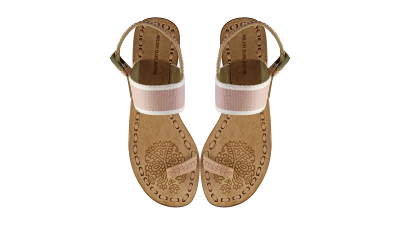 Prana 20mm Flat - Baby Pink & Baby Pink Ribborn