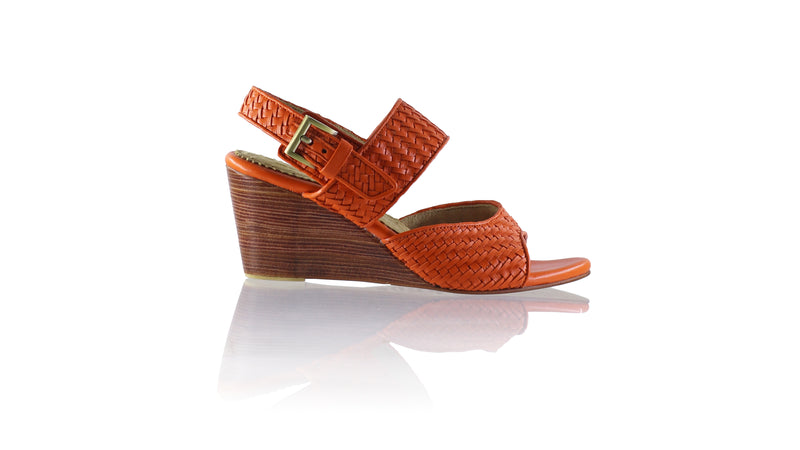 Danny 80mm Wedges - Orange