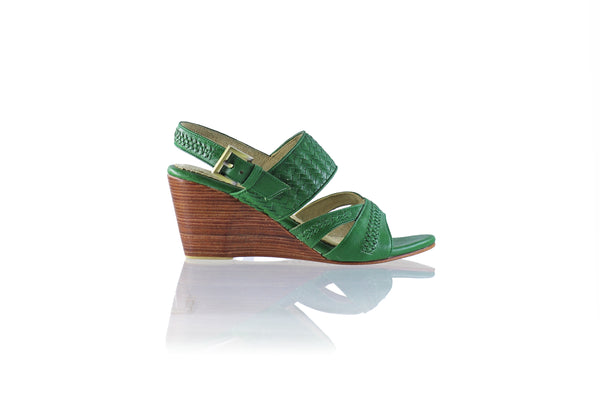 Happy 80mm Wedges  - Green