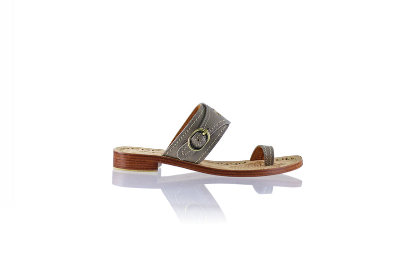 Salma 20mm Flat - Grey Bkk & Gold