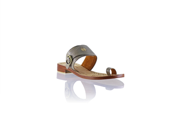 Salma 20mm Flat - Grey Bkk & Gold