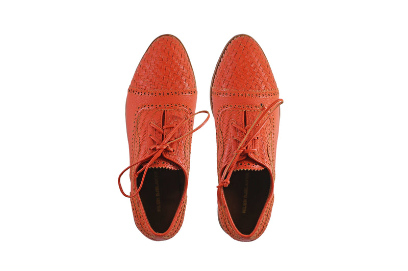 Nicola 25mm Flat - Orange BKK