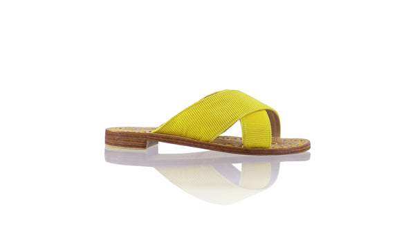 Ines 20mm Flat - Yellow Corduroy