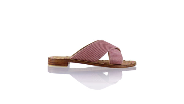 Ines 20mm Flat - Soft Pink Corduroy