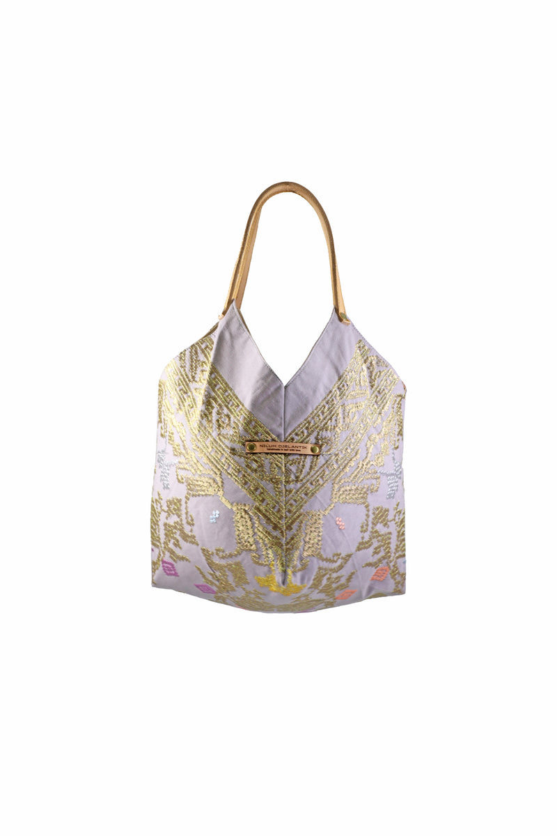 Saraswati Origami Tote Bag - Cloudy Swari