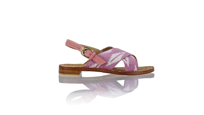 Ines Strap 20mm Flat - Soft pink & Pink Pioni Endek